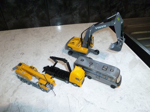 Siku camper bus crane skip - siku,