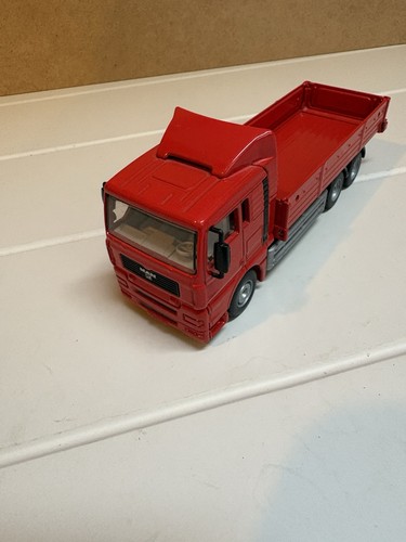 Siku red man flatbed - man, truck