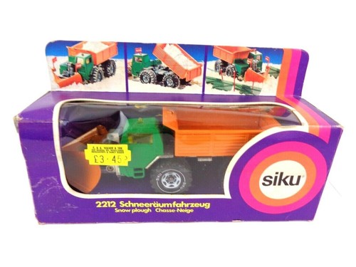 Siku 2212 diecast snow plough - snow,